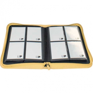 Album 4 Tasche con Zip - Pro Binder - Yellow - Ultra Pro 2