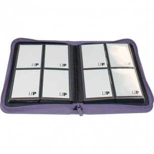 Album 4 Tasche con Zip - Pro Binder - Purple - Ultra Pro 2