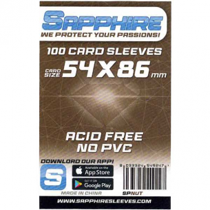 Sapphire - Nut 54 x 86 mm (100 Bustine)
