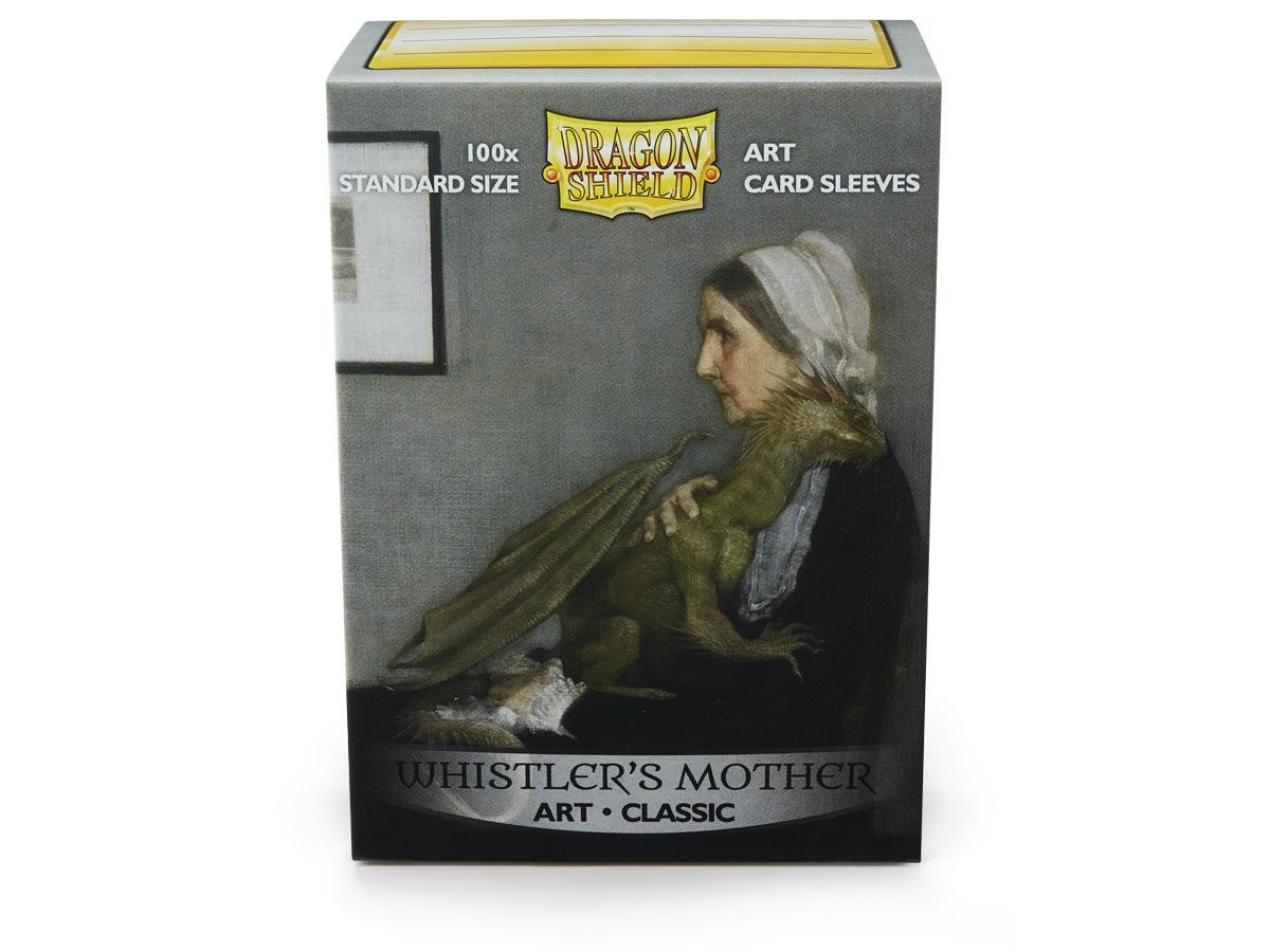 100 Sleeves Dragon Shield Magic STANDARD WHISTLER/'S MOTHER ART Bustine Protettiv