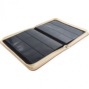 Album 9 Tasche con Zip - Vivid Deluxe Zippered Pro Binder - Red - Ultra Pro 2