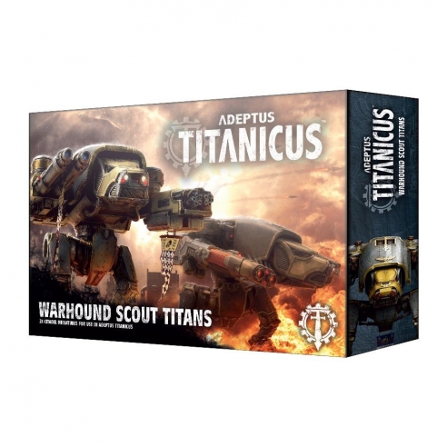 Adeptus Mechanicus - Warhound Scout Titans Titans