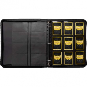 Album ad Anelli (9 tasche) - Zipster Regular - Ashen Grey - Dragon Shield 2