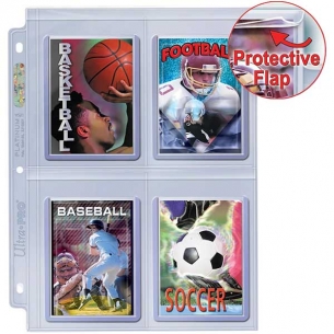 Pagine 4 Tasche per Toploader (100 Pezzi) - Ultra Pro 2