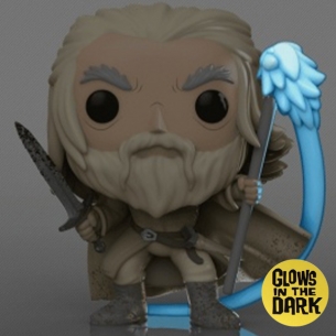Funko Pop Movies 1203 - Gandalf The White - The Lord of the Rings (Special Edition) (Glows in the Dark) 2