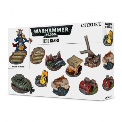 Warhammer 40.000 - Basette per Eroi Terreni e basette