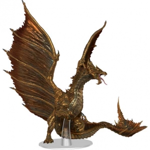 Nolzur's Marvelous Miniatures - Adult Brass Dragon 2