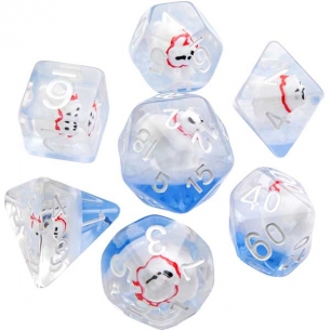 Gamegenic - Set 7 Dadi Embraced Series - Polar Bear 2