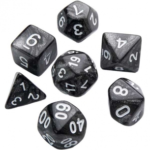 Gamegenic - Set 7 Dadi Galaxy Series - Moon 2