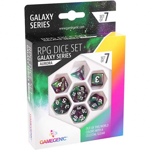 Gamegenic - Set 7 Dadi Galaxy Series...