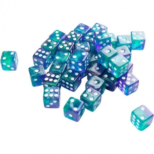 Gamegenic - Set 36 Dadi a 6 Facce Galaxy Series - Neptune 2