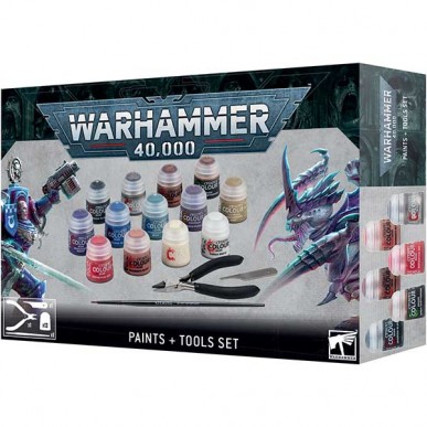 Warhammer 40.000 - Paints + Tools Set