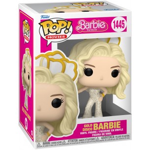 Funko Pop Movies 1445 - Gold Disco Barbie - Barbie: The Movie