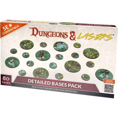 Dungeons & Lasers - Detailed Bases Pack