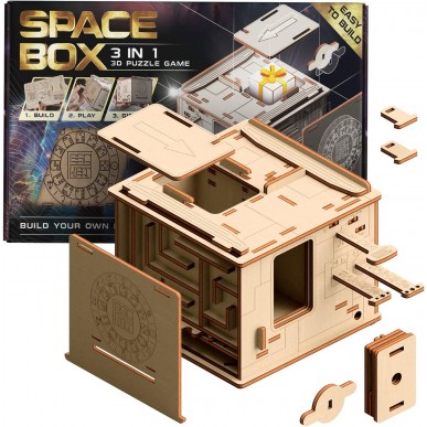 3D Puzzle Game - Space Box