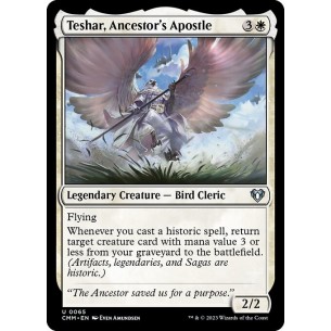 Teshar, Apostolo dell'Antenata