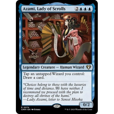 Azami, Signora delle Pergamene