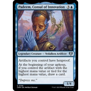 Padeem, Consul of Innovation