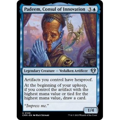 Padeem, Consul of Innovation