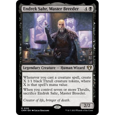 Endrek Sahr, Master Breeder