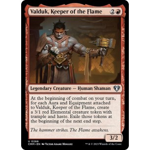 Valduk, Custode della Fiamma