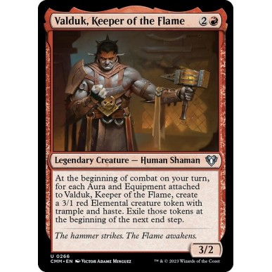 Valduk, Custode della Fiamma