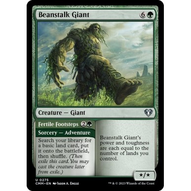 Beanstalk Giant // Fertile Footsteps