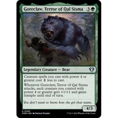 Goreclaw, Terror of Qal Sisma