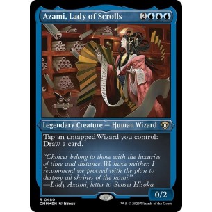 Azami, Signora delle Pergamene