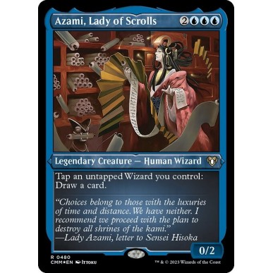 Azami, Signora delle Pergamene