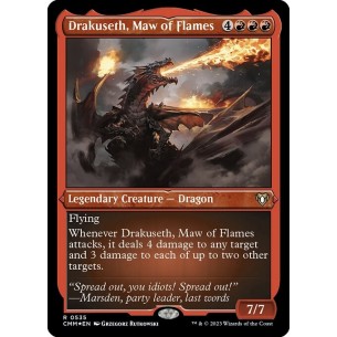 Drakuseth, Fauce di Fiamme