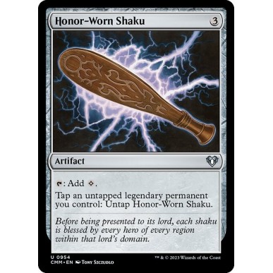 Honor-Worn Shaku
