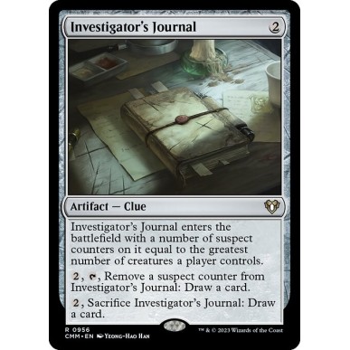 Investigator's Journal