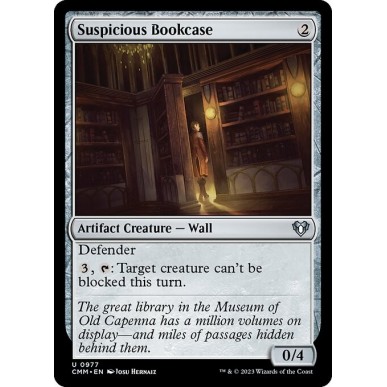 Suspicious Bookcase
