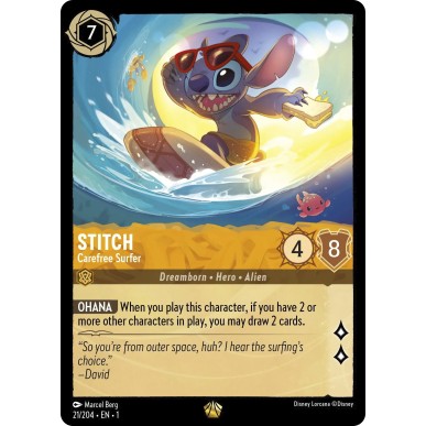 Stitch - Carefree Surfer