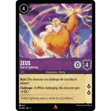 Zeus - God of Lightning