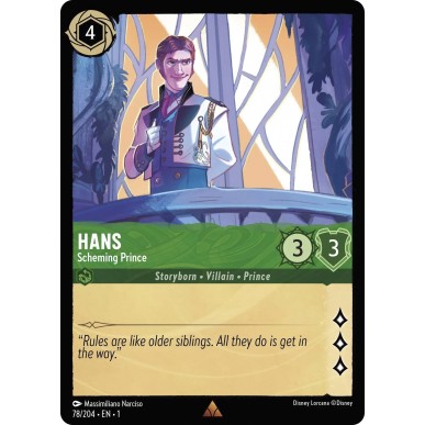 Hans - Scheming Prince