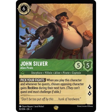 John Silver - Alien Pirate