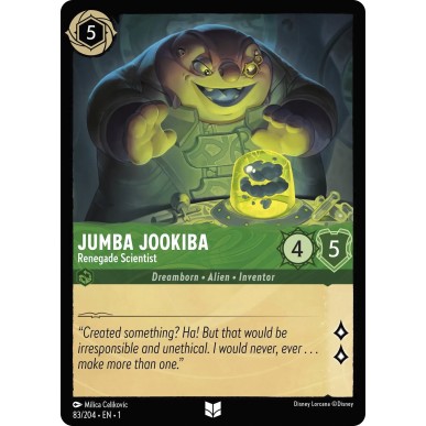 Jumba Jookiba - Renegade Scientist