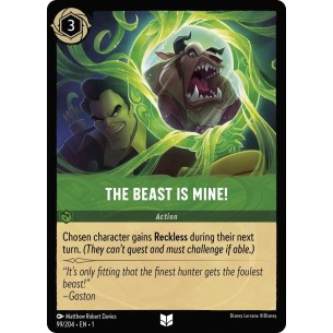The Beast is Mine!
