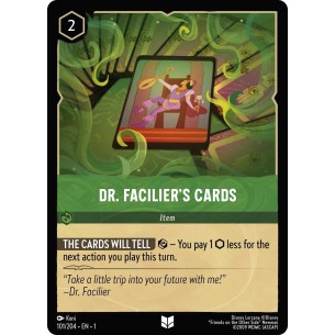 Dr. Facilier's Cards