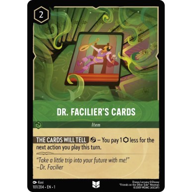Dr. Facilier's Cards