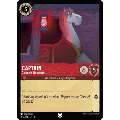 Captain - Colonel's Lieutenant