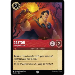 Gaston - Arrogant Hunter
