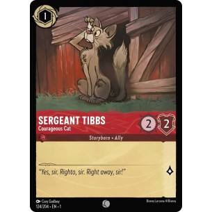 Sergeant Tibbs - Courageous...
