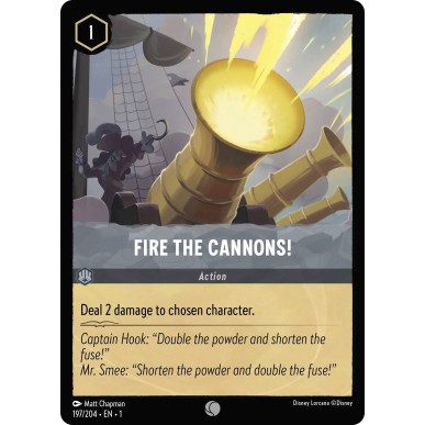 Fire the Cannons!