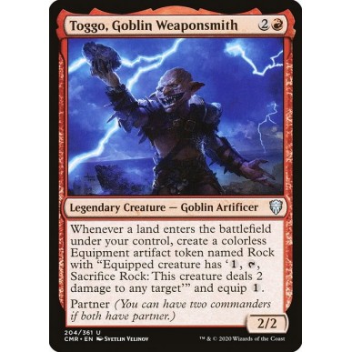 Toggo, Goblin Weaponsmith