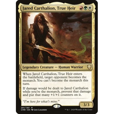 Jared Carthalion, Vero Erede
