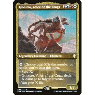 Gnostro, Voice of the Crags