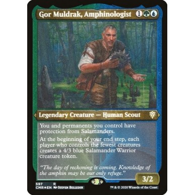 Gor Muldrak, Amphinologist